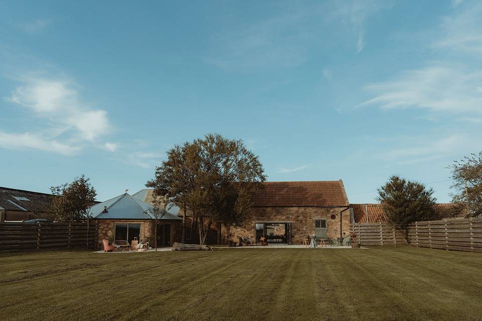 Patio and Lawn