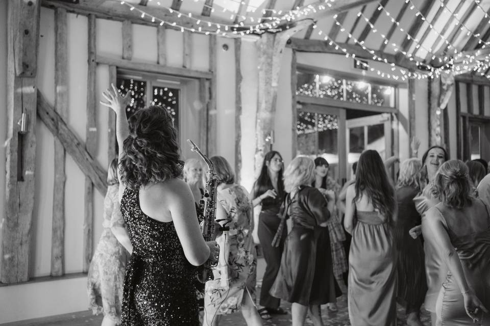 Easton Grange wedding party