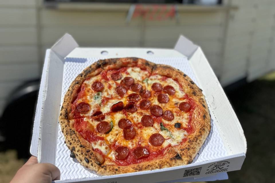 Pepperoni hot honey