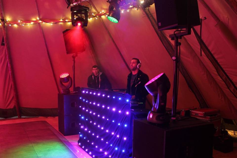 LED DJ Booth