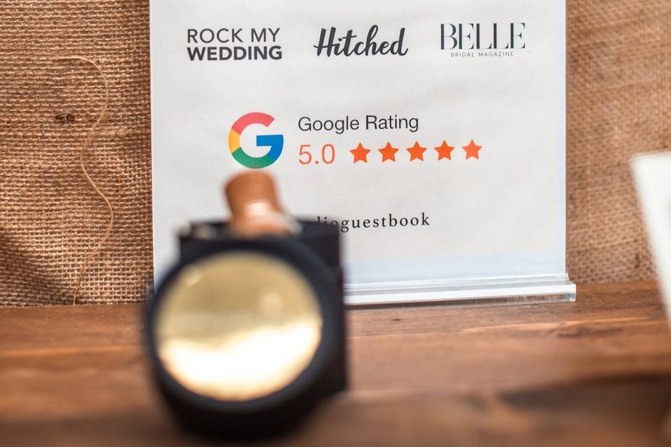Audio Guest Book experience