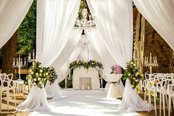 Assembly for ceremony