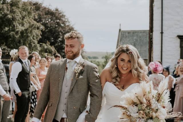 The happy couple