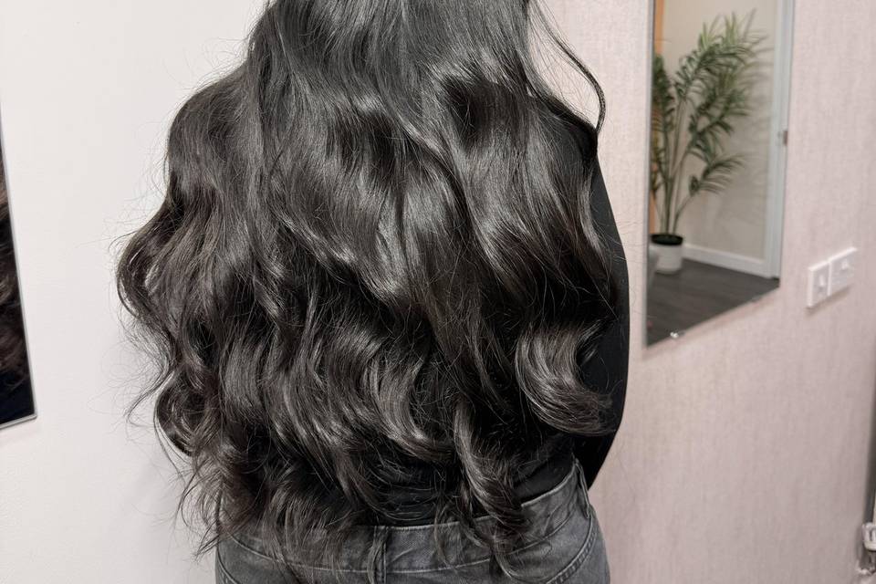 Bridal hair