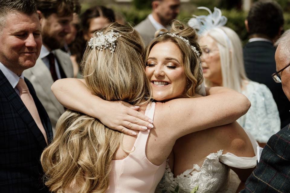 Bride makeup & hair