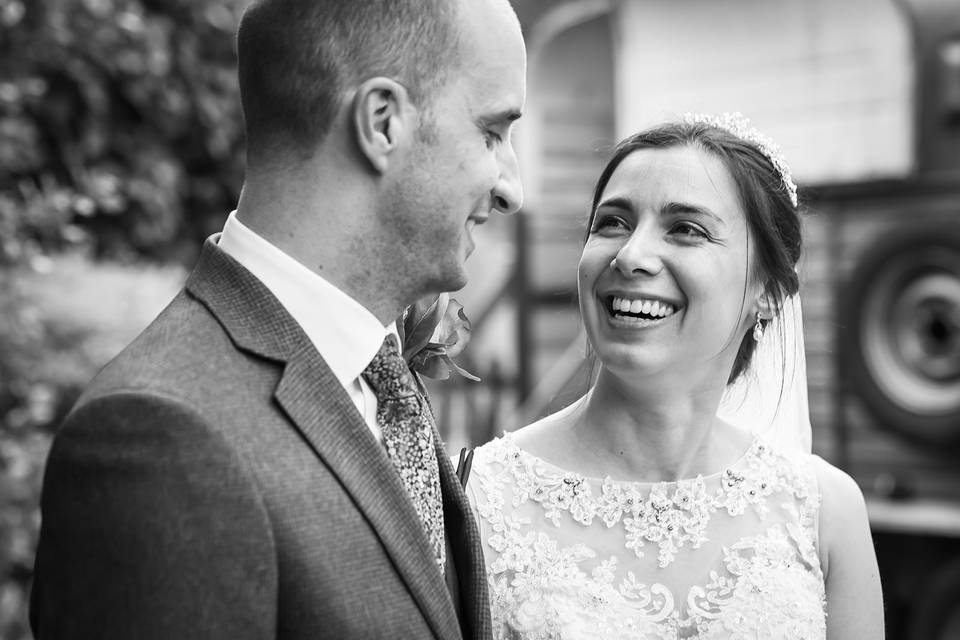 B/W Couple Portraits Windsor
