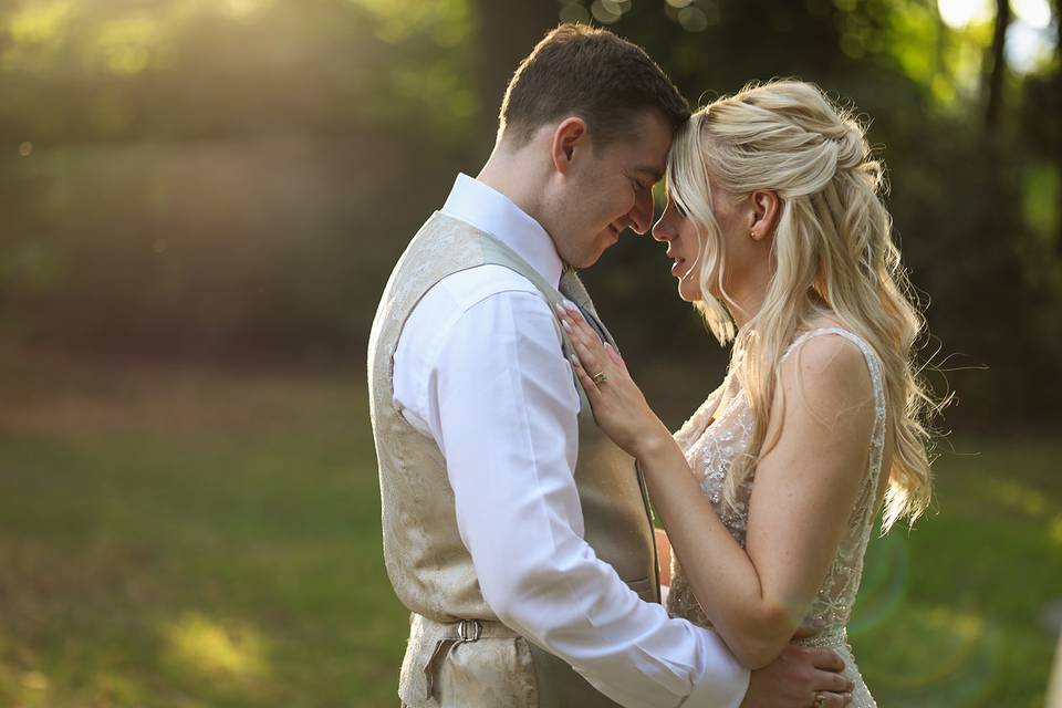 Sunset Wedding Portraits