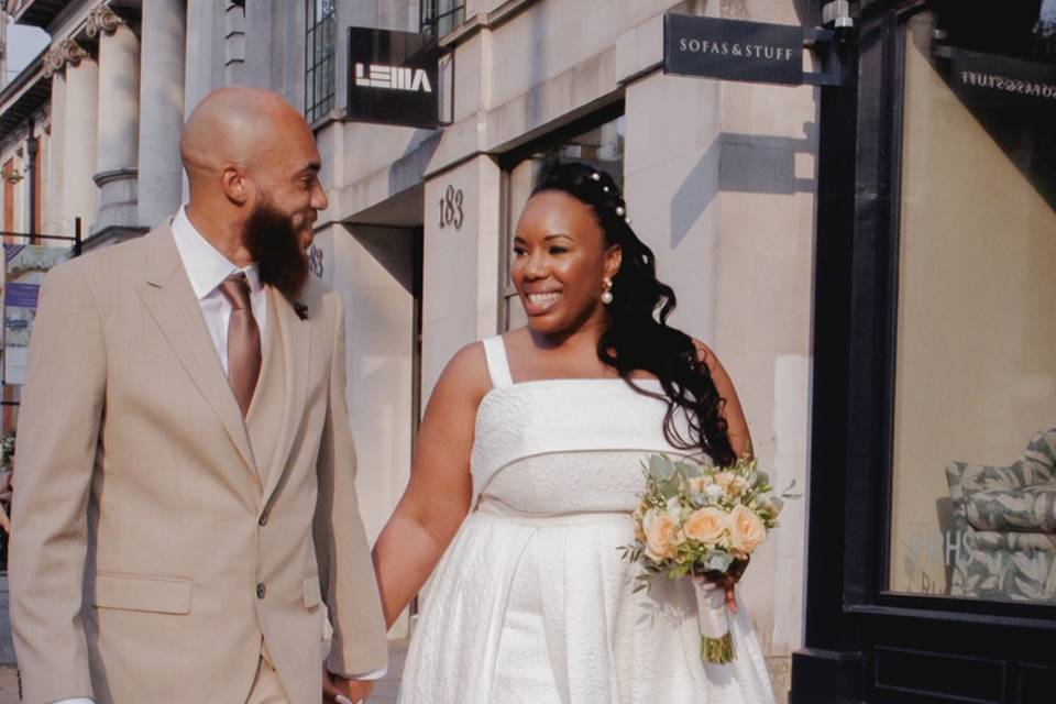 Couple Portraits in Chelsea