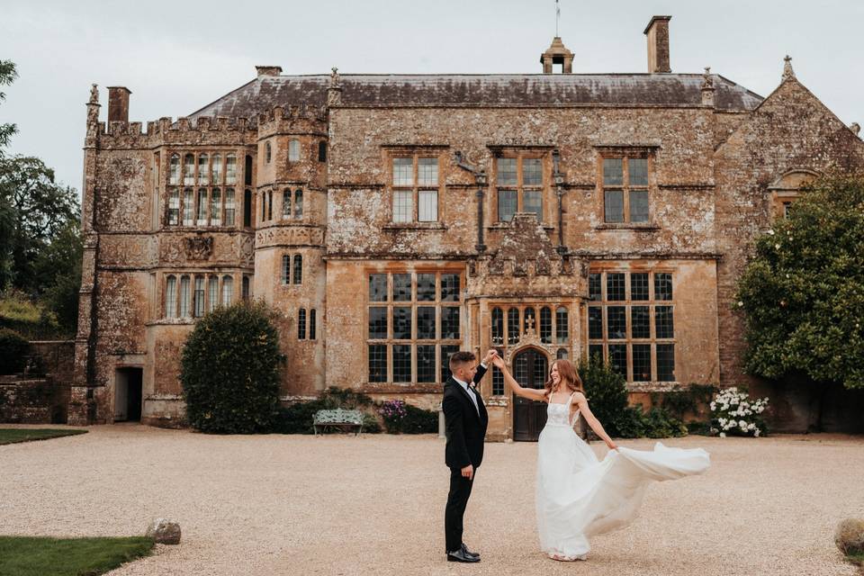 Brympton House wedding