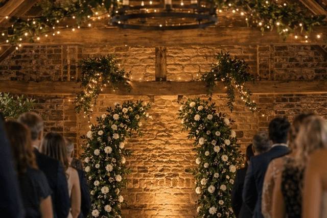 Broken Floral Arch
