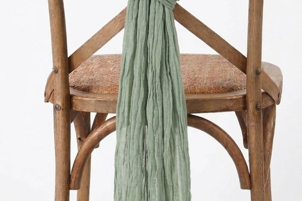 One of many colours of chair s