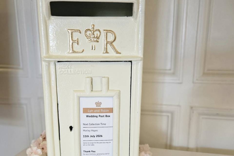 Ivory Post Box