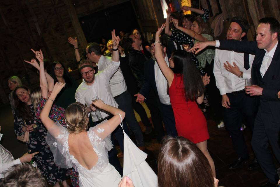 Bride and Groom Dancefloor