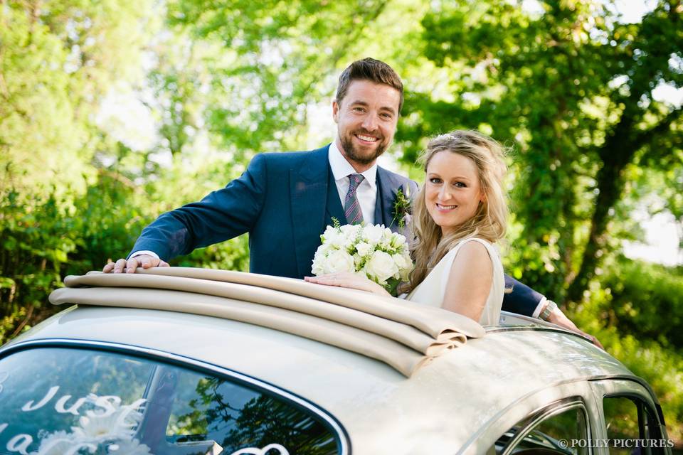 VW wedding beetle