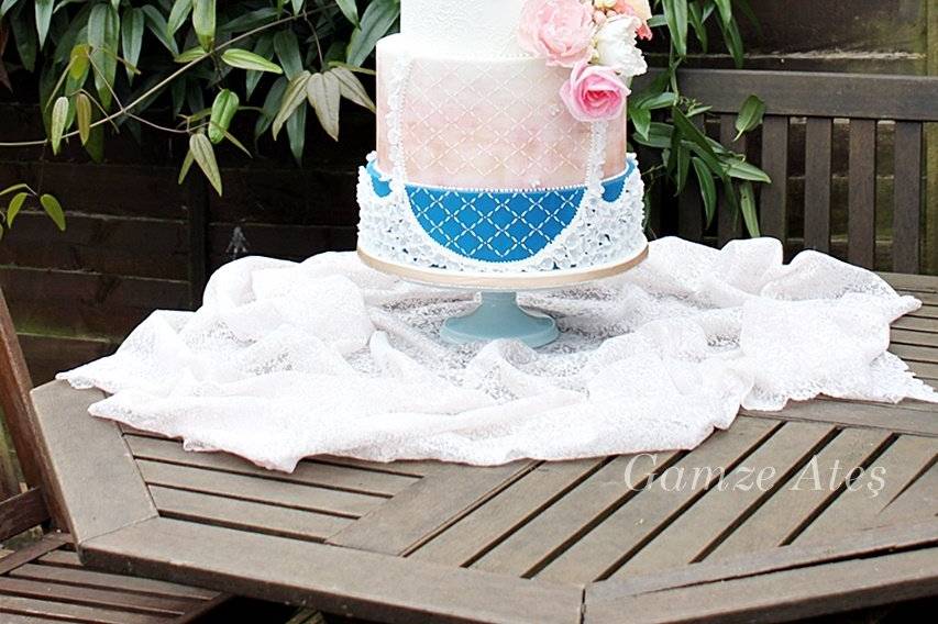 Tiered-wedding cake