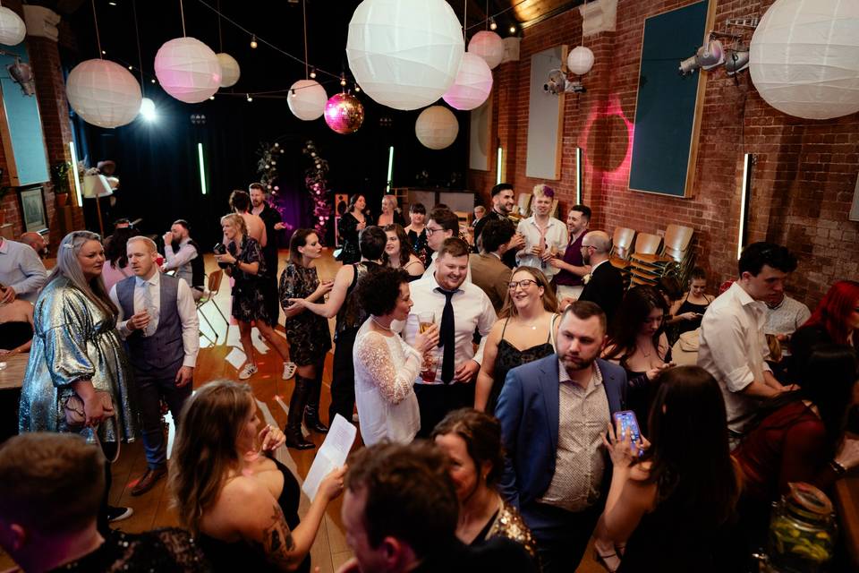 Wedding reception