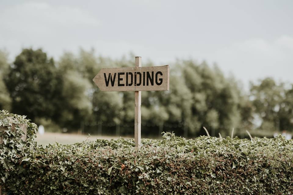 Wedding Sign