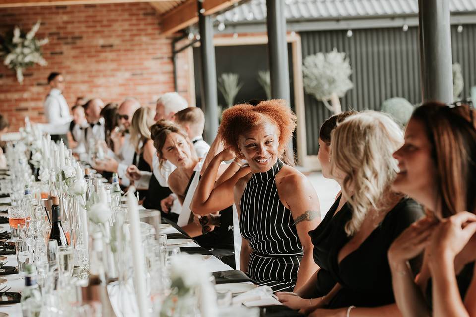 Reception in The Cart Shed