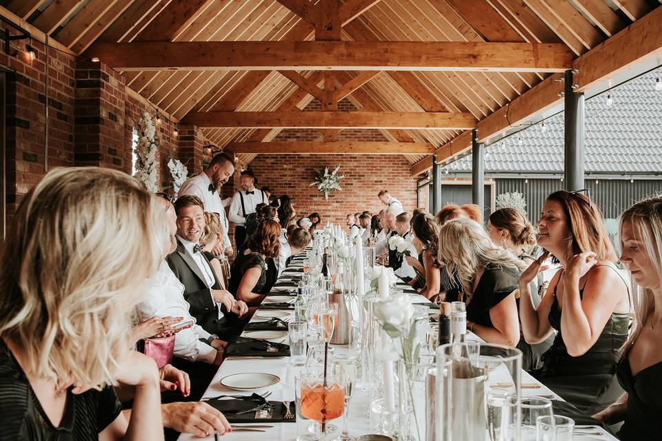 Reception in the Cart Shed