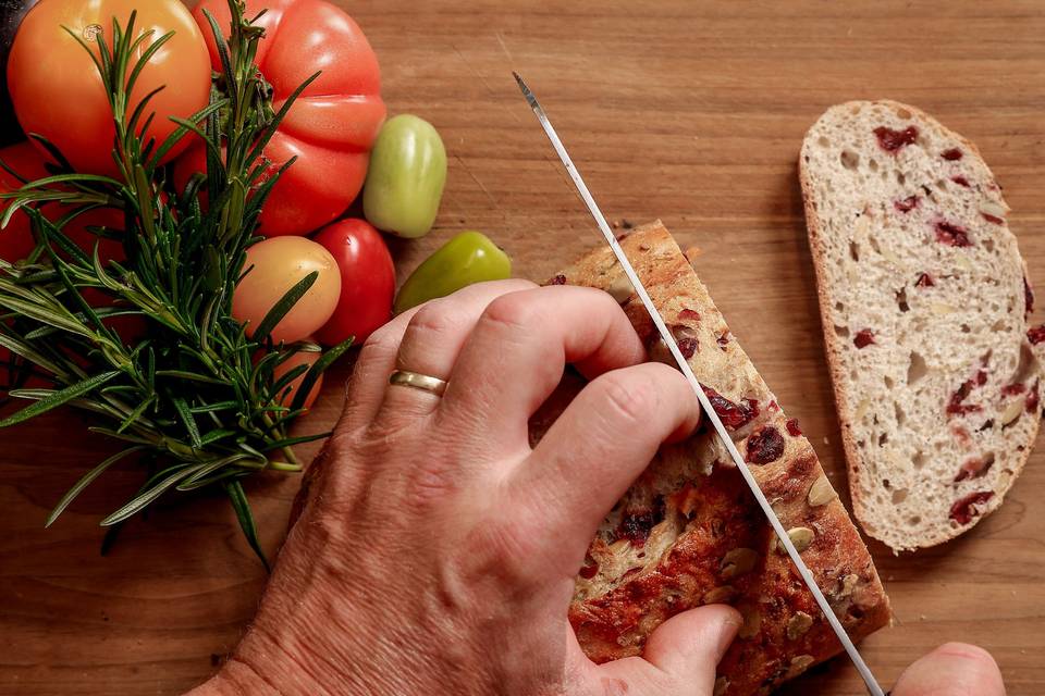 Cutting Bread