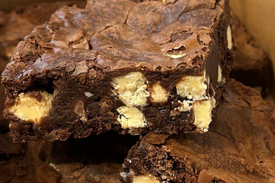 Triple Chocolate Brownies