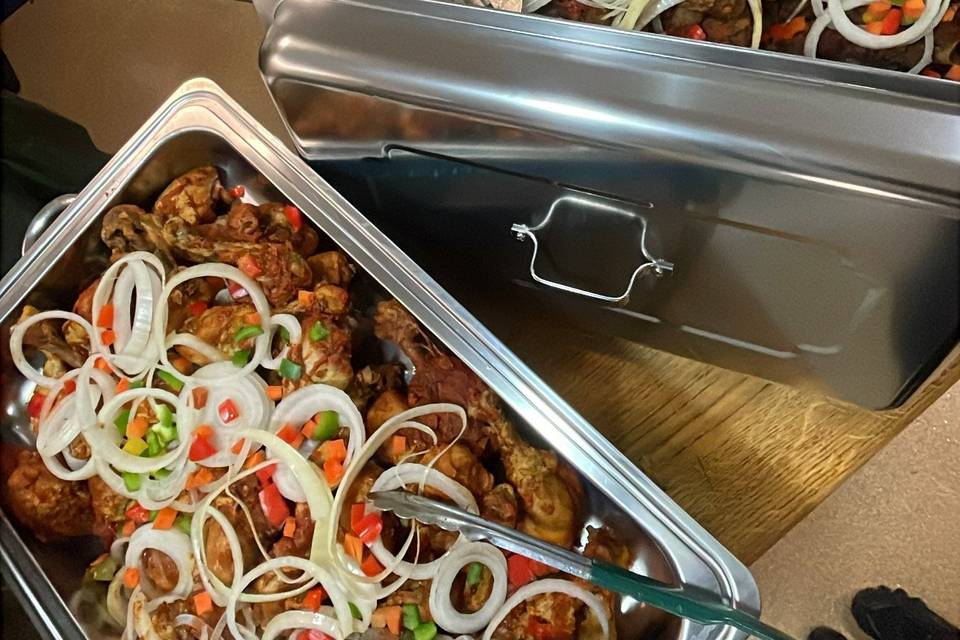 Catering for a wedding