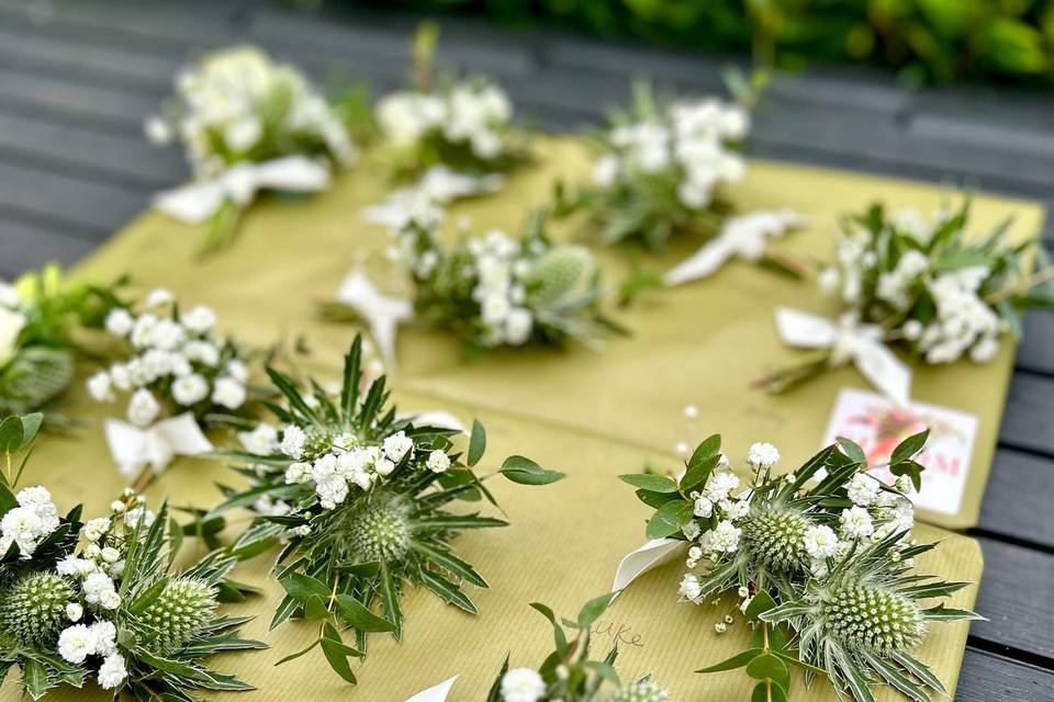Groomsmen Buttonholes