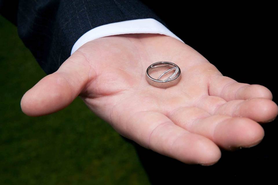 The wedding rings