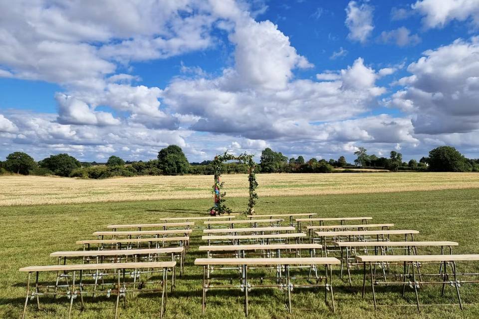 Ceremony area