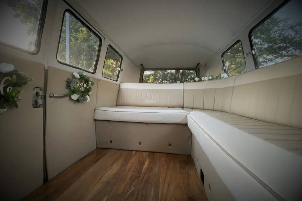 Spacious bridal interior