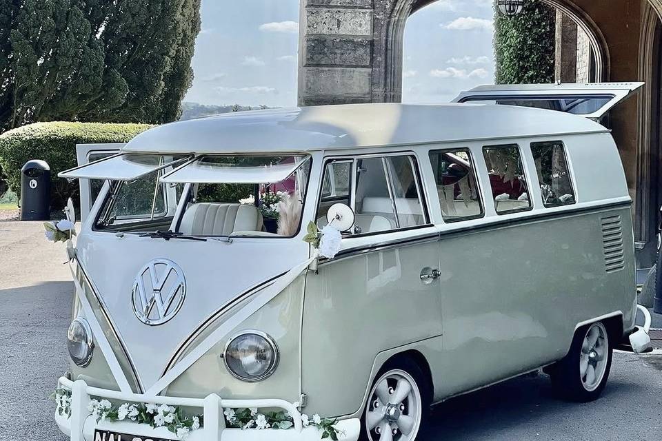 Arrive in vintage style