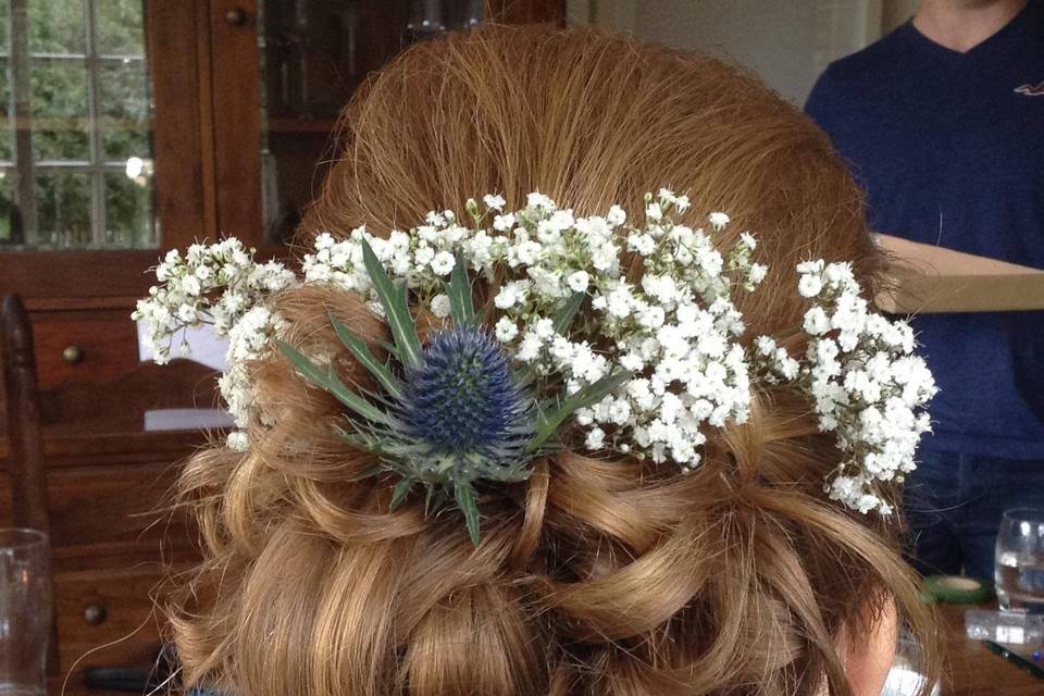 Bridal Hair by Lindsay