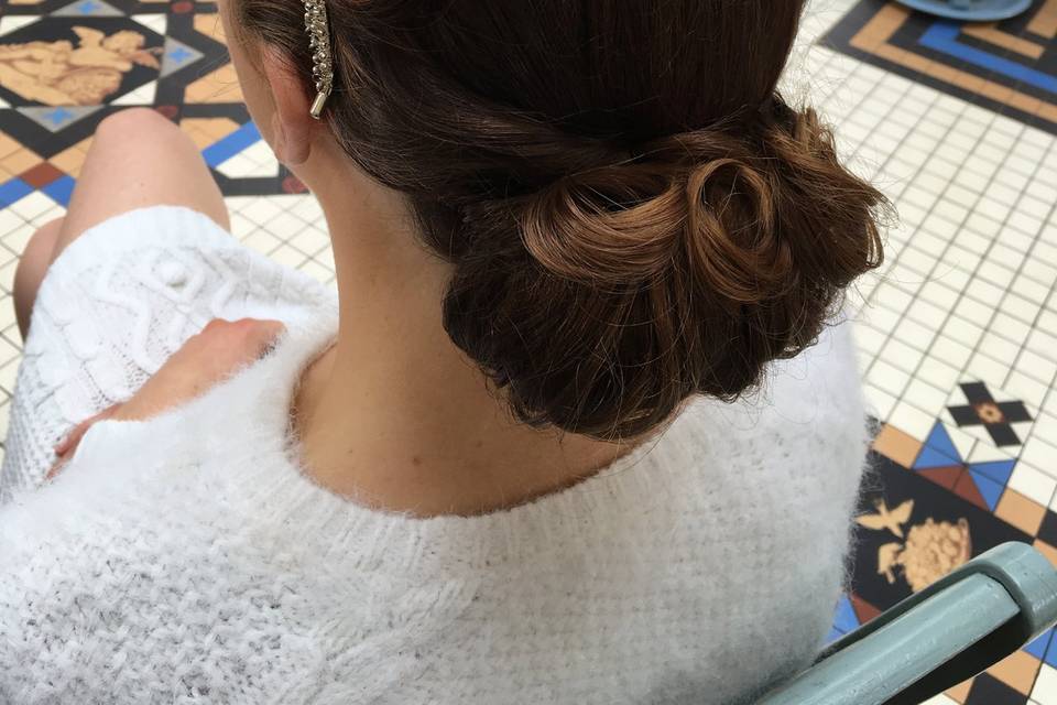 Bridal Hair by Lindsay