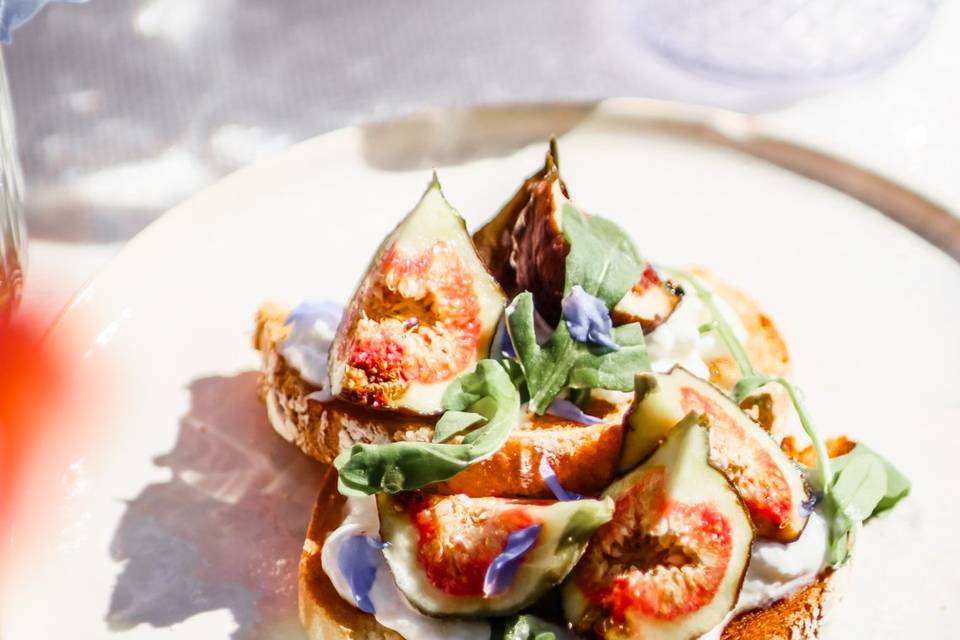 Buratta starter