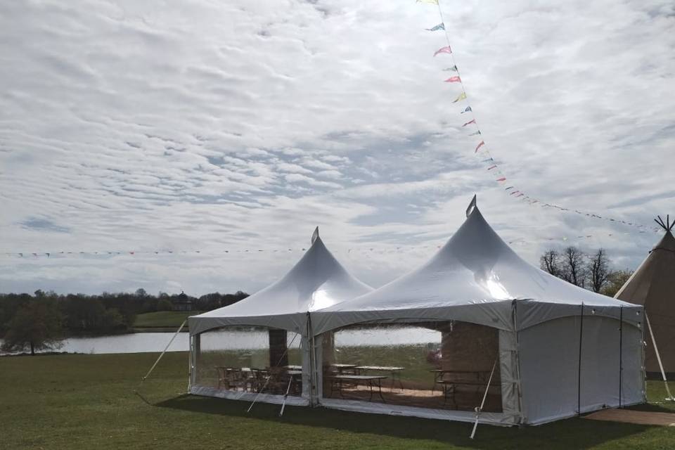 6m x 12m Pagoda Marquees