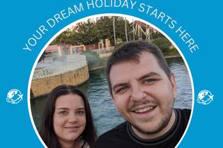 Jordan and Ash at Not Just Travel