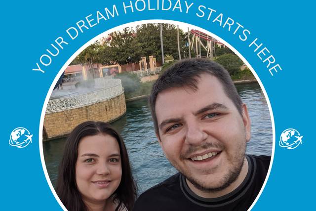 Jordan and Ash at Not Just Travel