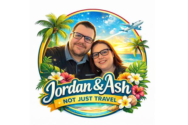 Jordan and Ash at Not Just Travel