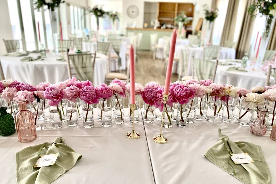 Beautiful top table