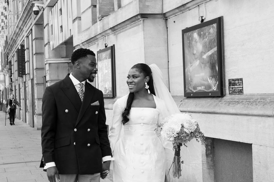Wedding photograph - London