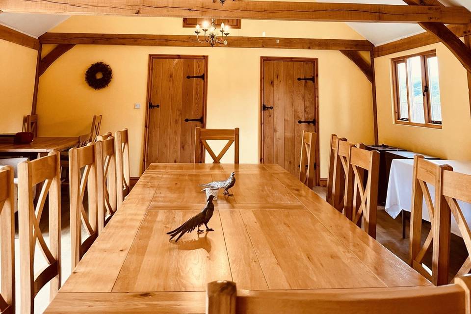 Shoot lodge table