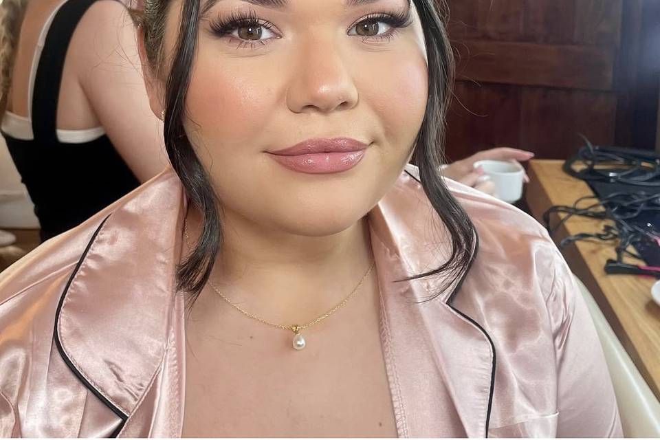 Bridesmaid glam