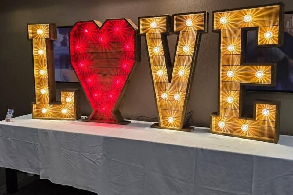 Rustic love letters