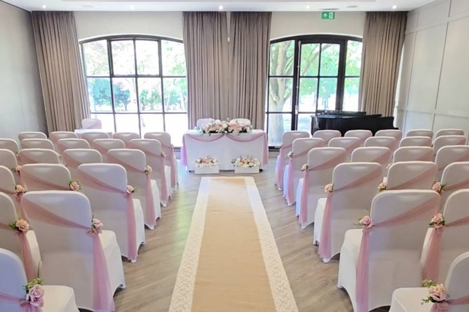 Ceremony Venue styling