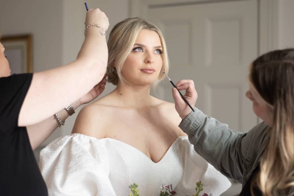 Bridal prep