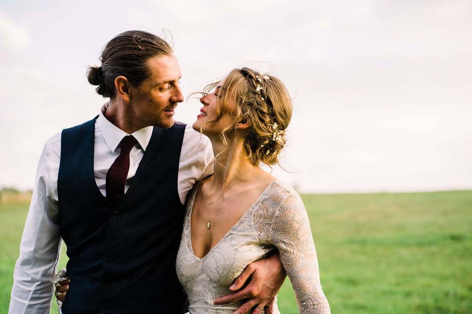 Bridal hair