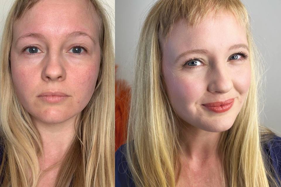 Before and after glow uphttps: