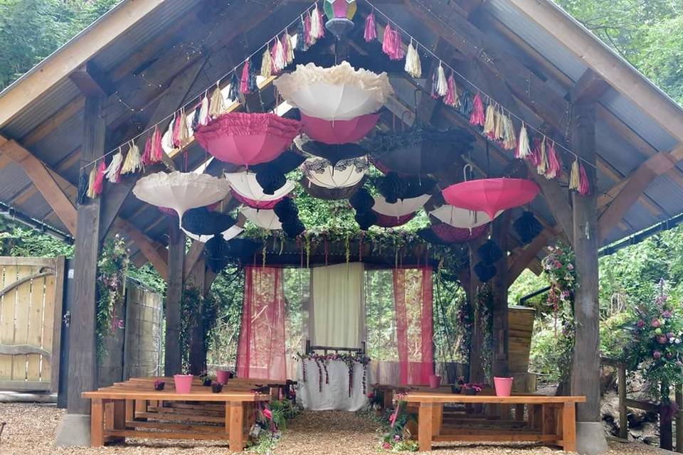 Custom wedding tassel garlands