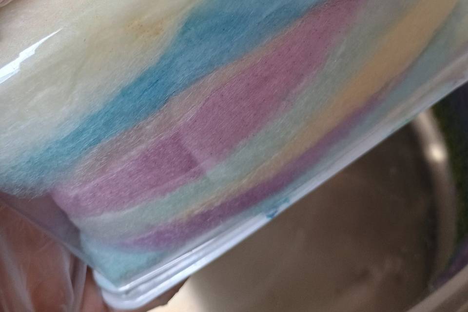 Candy Floss Cake Slices