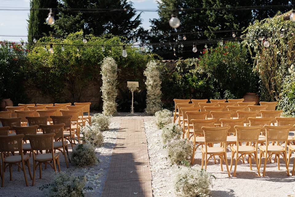 Ceremony in the hortus
